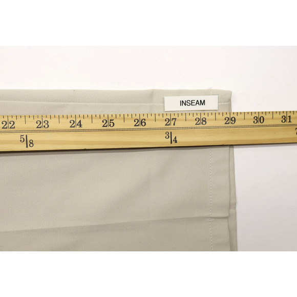 Dockers Men’s Signature Khaki Slim Fit Flex Flat Front Tan Khaki Sz 38X29 NEW - Picture 7 of 13